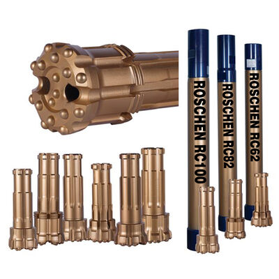 গুণ  RE004 Reverse Circulation Bit for RE004 RC hammer golden drilling কারখানা