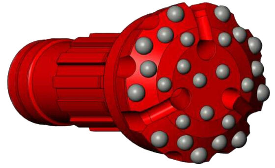 গুণ  DTH Drill Bits Shank QL80, MISISON 80, SD8, COP84 DTH Hammer কারখানা