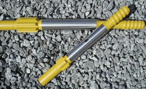 গুণ  Rock Drilling Rig T38 T45 T51 GT60 Coupling Sleeves for Mining Rock Drilling Coupling sleeve কারখানা